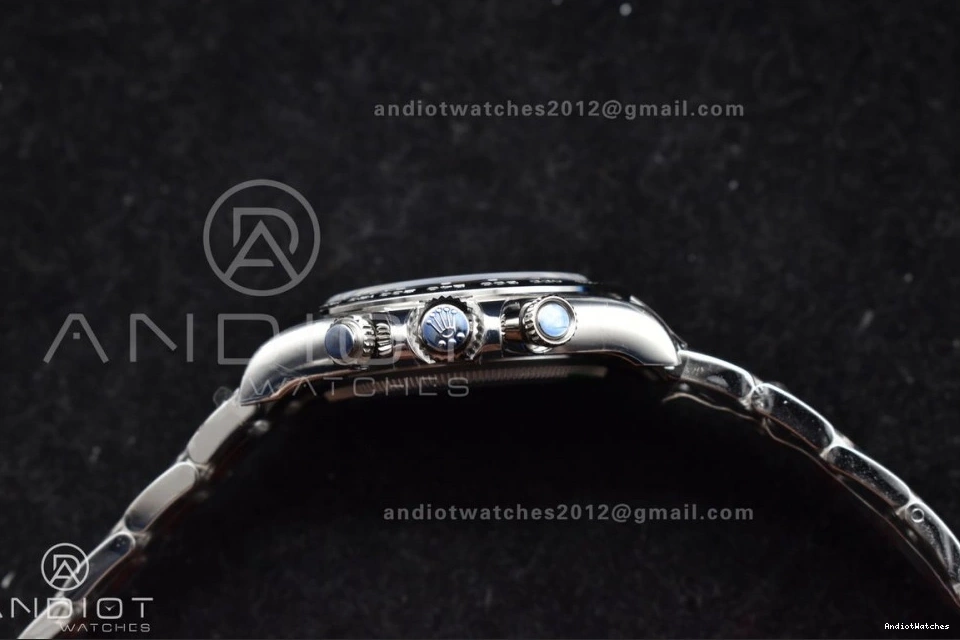 Elegant Steel Rolex Daytona Black SL4801 Factory Movement Dial in 1051 904L SBF VS 1:1 126500 0205